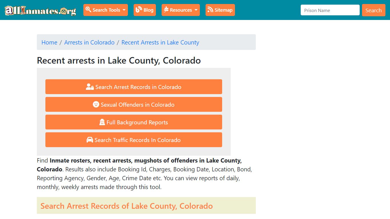 Recent arrests in Lake County, Colorado | Mugshots, Rosters, Inmates ...